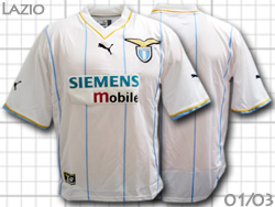 ラツィオ ユニフォームショップ 2001-2002 Lazio ホーム 