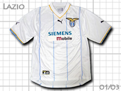 ラツィオ ユニフォームショップ 2001-2002 Lazio ホーム 