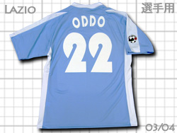 Lazio 2003-2004 Home #22 ODDO@cBI@Ixi@Ibh