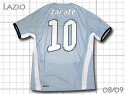 Lazio 2008-2009 Home #10 ZARATE@cBI@z[ Te