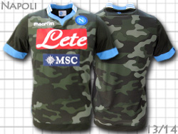 SS Napoli 13/14 Away Fighting Camo Macron@i|@t@CeBOJ@ʁ@}N