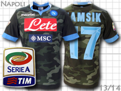 SS Napoli 13/14 Away Fighting Camo Macron@i|@t@CeBOJ@ʁ@}N