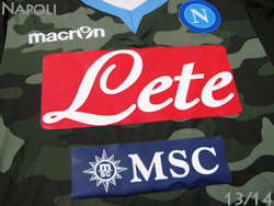 SS Napoli 13/14 Away Fighting Camo Macron@i|@t@CeBOJ@ʁ@}N