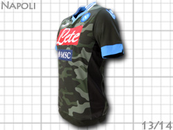 SS Napoli 13/14 Away Fighting Camo Macron@i|@t@CeBOJ@ʁ@}N