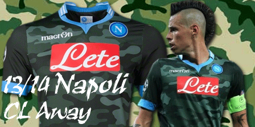 ナポリ ユニフォームショップ Napoli 2013/2014 macron O.K.A.