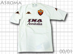 ASローマ ユニフォームショップ O.K.A. AS roma 2000-2001 イタリア 