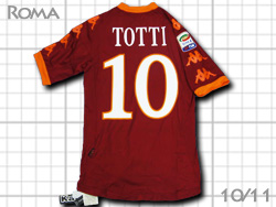 AS Roma 2010-2011 Home #10 TOTTI@[}@z[@gbeB