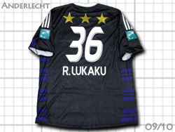 Anderlecht@Afqg@2009/2010 #36 LUKAKU@JN adidas@30ڂ̗DLO