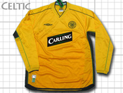 セルティック Celtic 2003-2004 アウェイ＆GK ユニフォームショップ