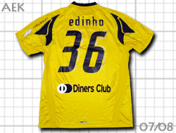 AEK ATHENS 2007-2008 Home #36 Edinho@AEKAel@z[@GW[j