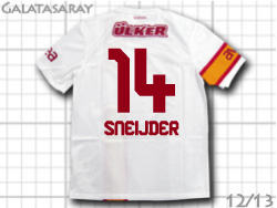 Galatasaray 12/13 Away #14 SNEIJDER Nike　ガラタサライ　アウェイ　ウェスレイ・スナイデル　ナイキ　479899